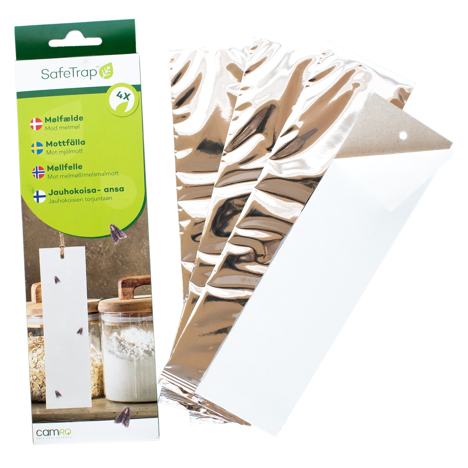 SafeTrap Mølfælde Mod Melmøl (x4)