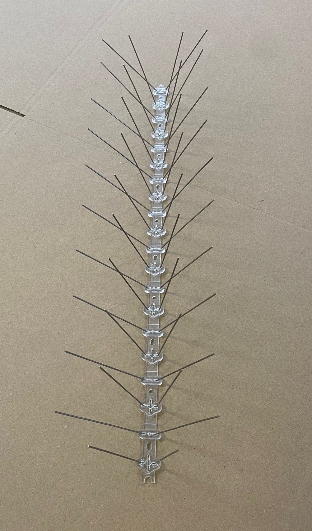 Fuglepigge til duer, dobbelt, 50 cm.