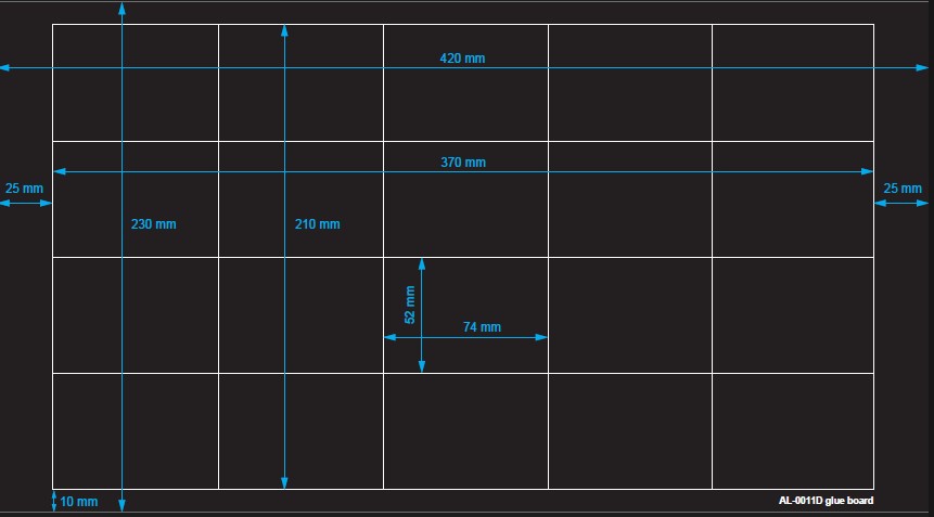 Limplade til I-trap 100, 120 & 125