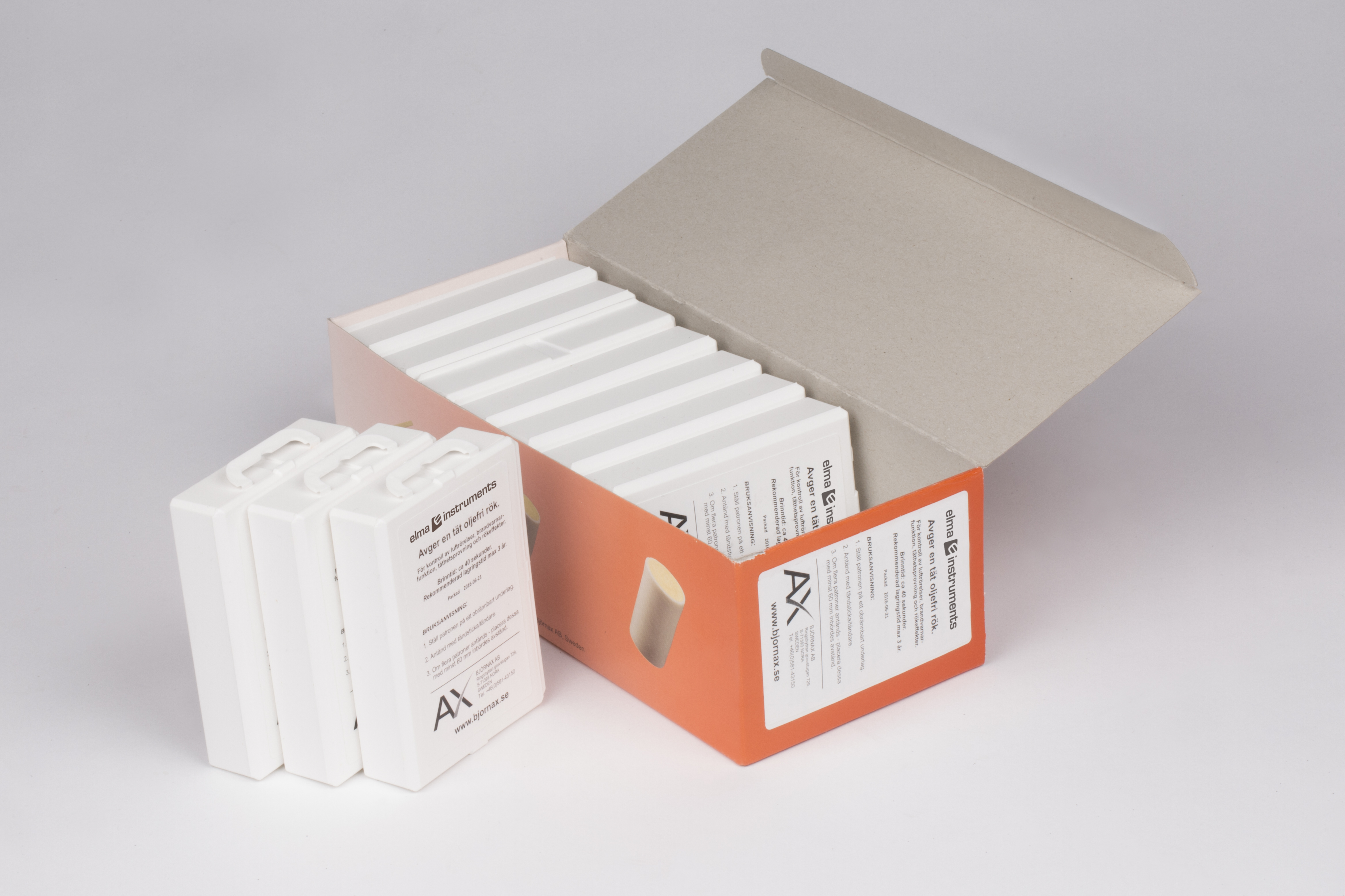 Ventilax Røgpatron, orange