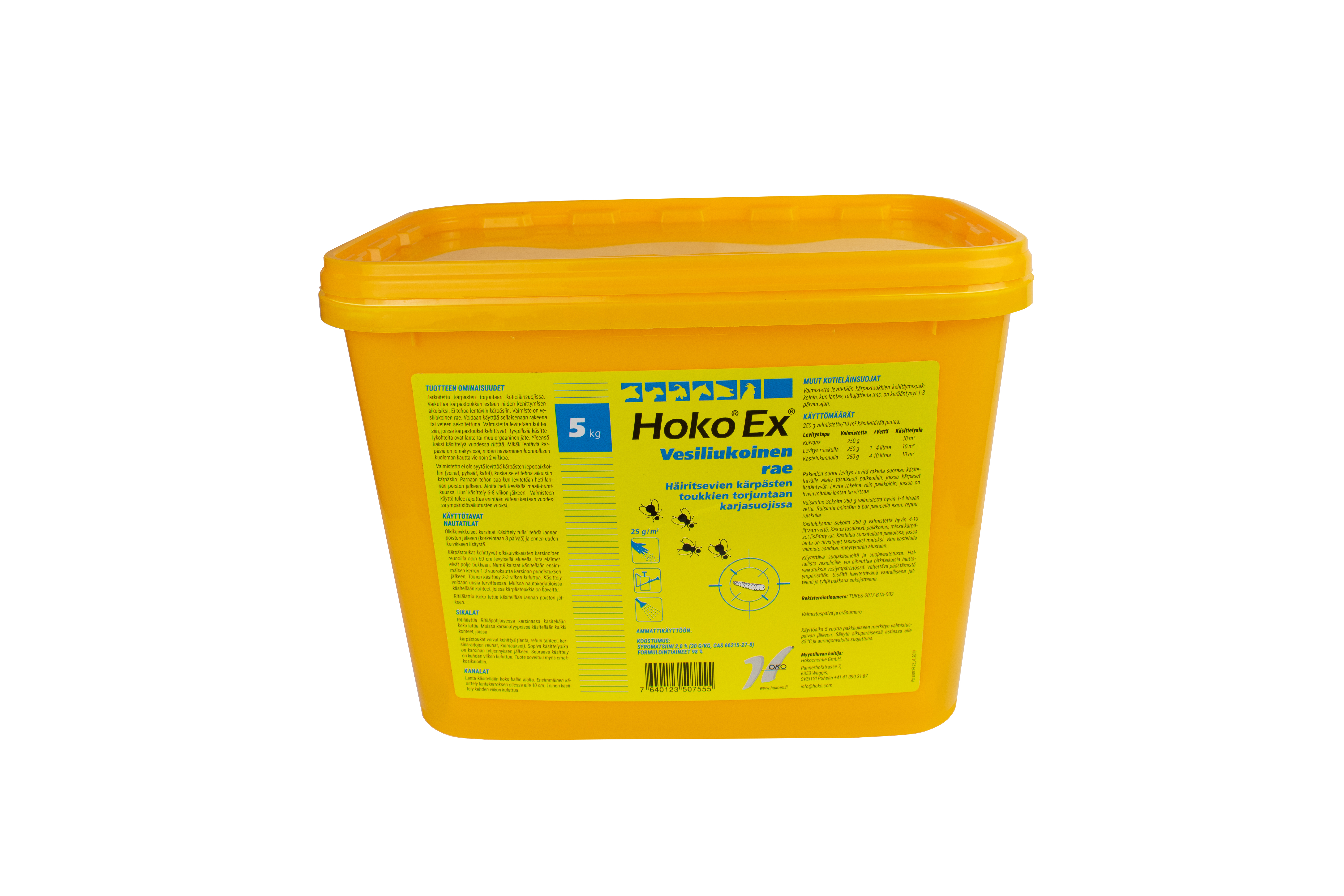 Hokoex larvicid mod fluelarver, 5 kg.