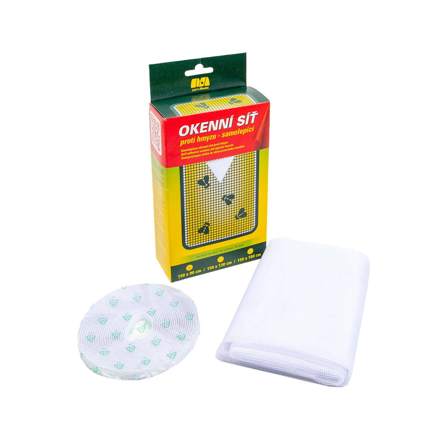 Vinduesnet, hvid, 90x150