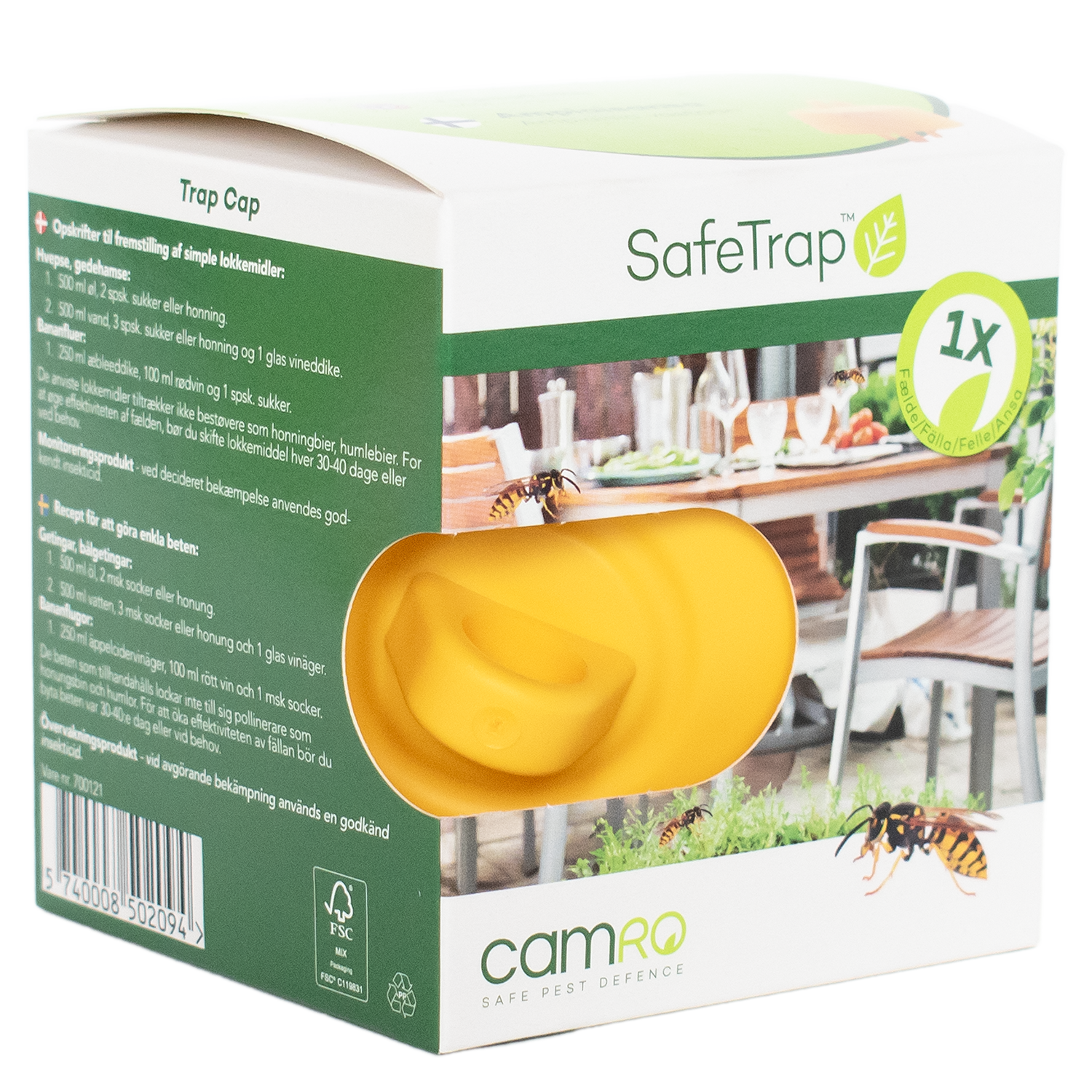 SafeTrap Hvepsefælde Trapcap