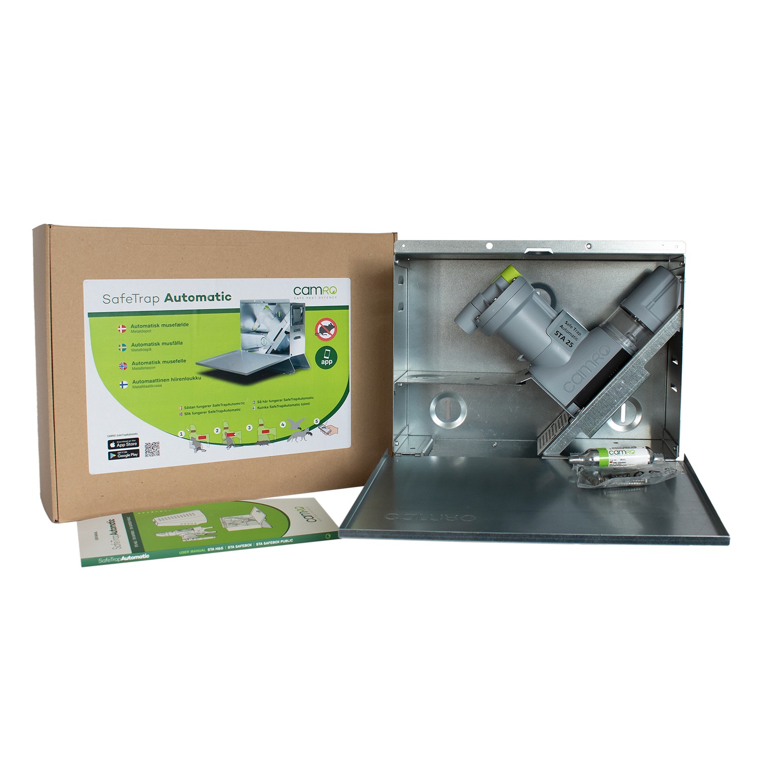 SafeTrap Automatic 25, i metaldepot