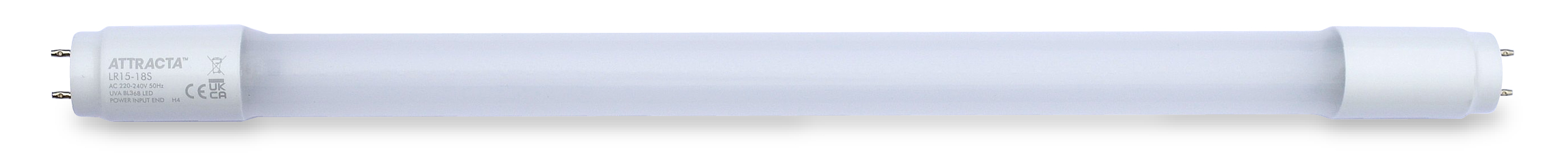 Attracta™ Retrofit LED UV-rør, splintfri 24"/600mm