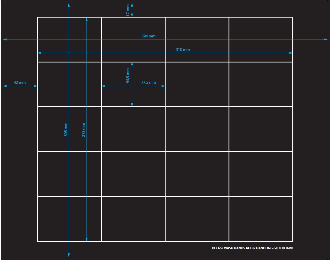 Limplade til Insect-O-Cutor HALO 30